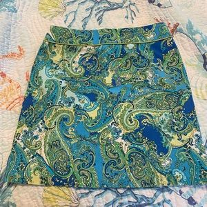 Preswick & Moore paisley woman’s skirt